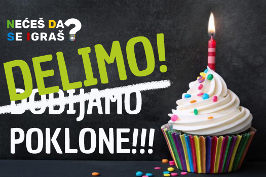 Nagradna igra povodom prvog rođendana!