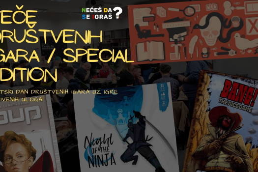 Veče društvenih igara - special edition (04.06.2022.)
